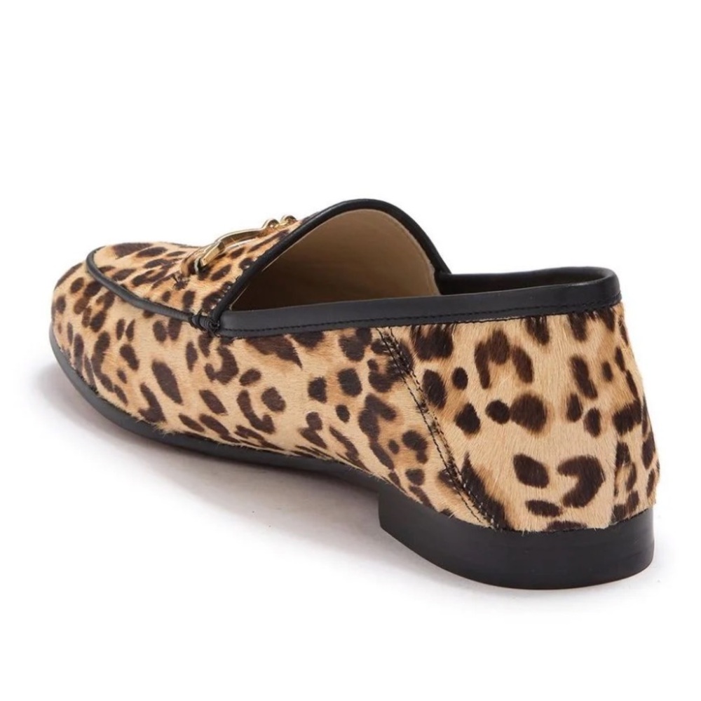 Like New Sam Edelman Loraine Leopard Print Loafers Size 8